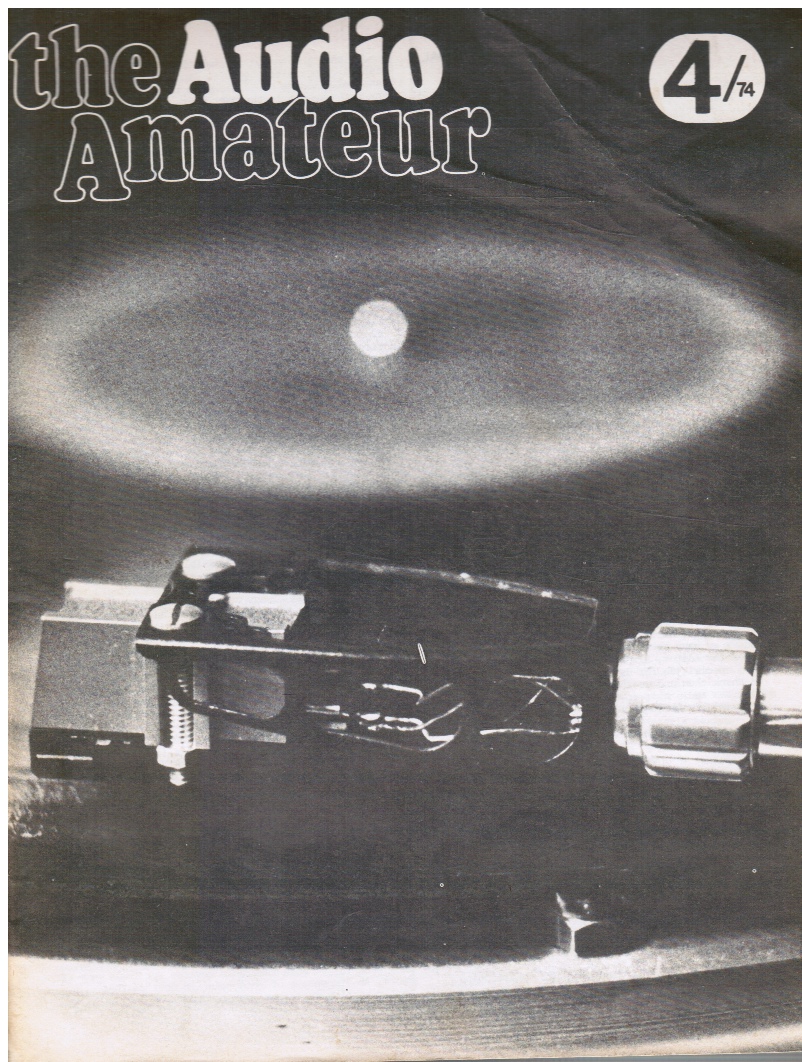 EDWARD T. DELL, JR, EDTIROS AND PUBLISHER - The Audio Amateur Magazine Volume V, No 4, April 1975