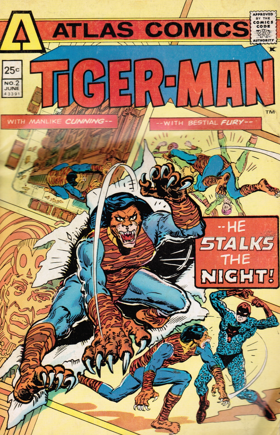 LIEBER, LARRY (EDITOR) - Tiger-Man Vol 1, #2