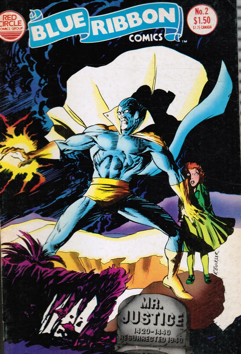 RICHARD GOLDWATER, EDITOR - Blue Ribbon Comics, Volume 2, #2