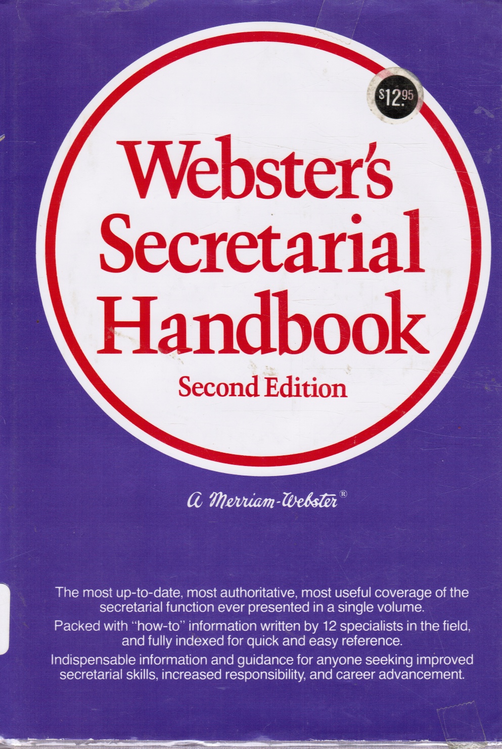 Image for Webster's Secretarial Handbook