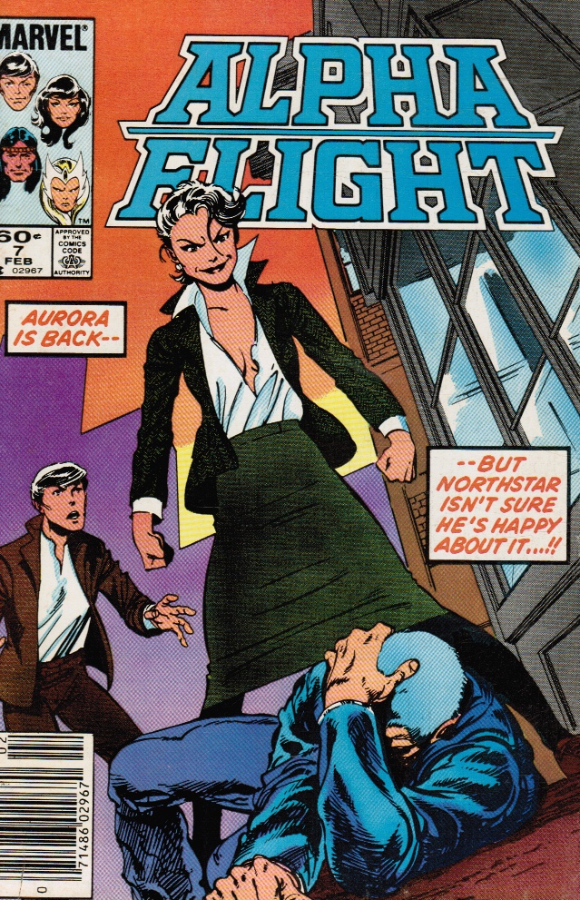 BYRNE, JOHN - Alpha Flight #7 the Importance of Being Deadly