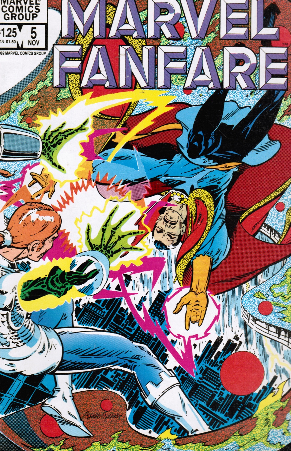 Image for Marvel Fanfare # 5 Nov "To Steal the Sorcerer's Soul!"