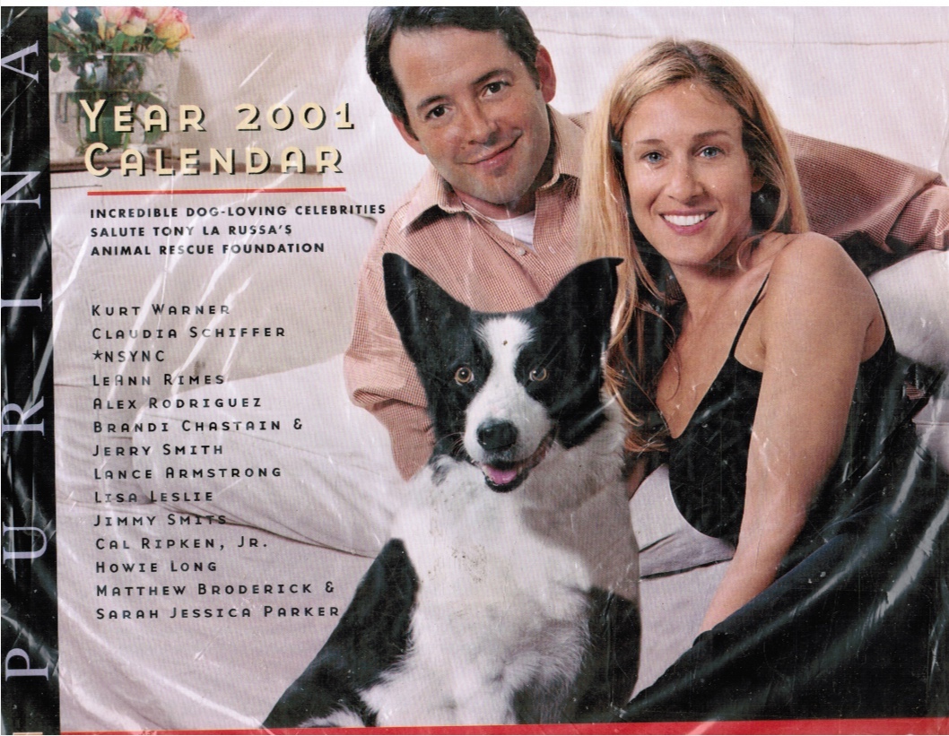 PURINA - Purina Celebrity and Dog Calendar Year 2001