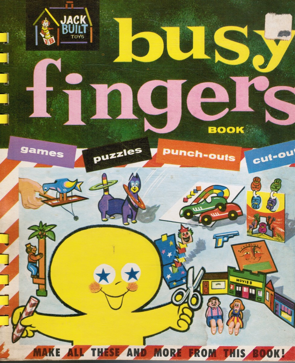 JACK BUILT TOYS - Busy Fingers Book