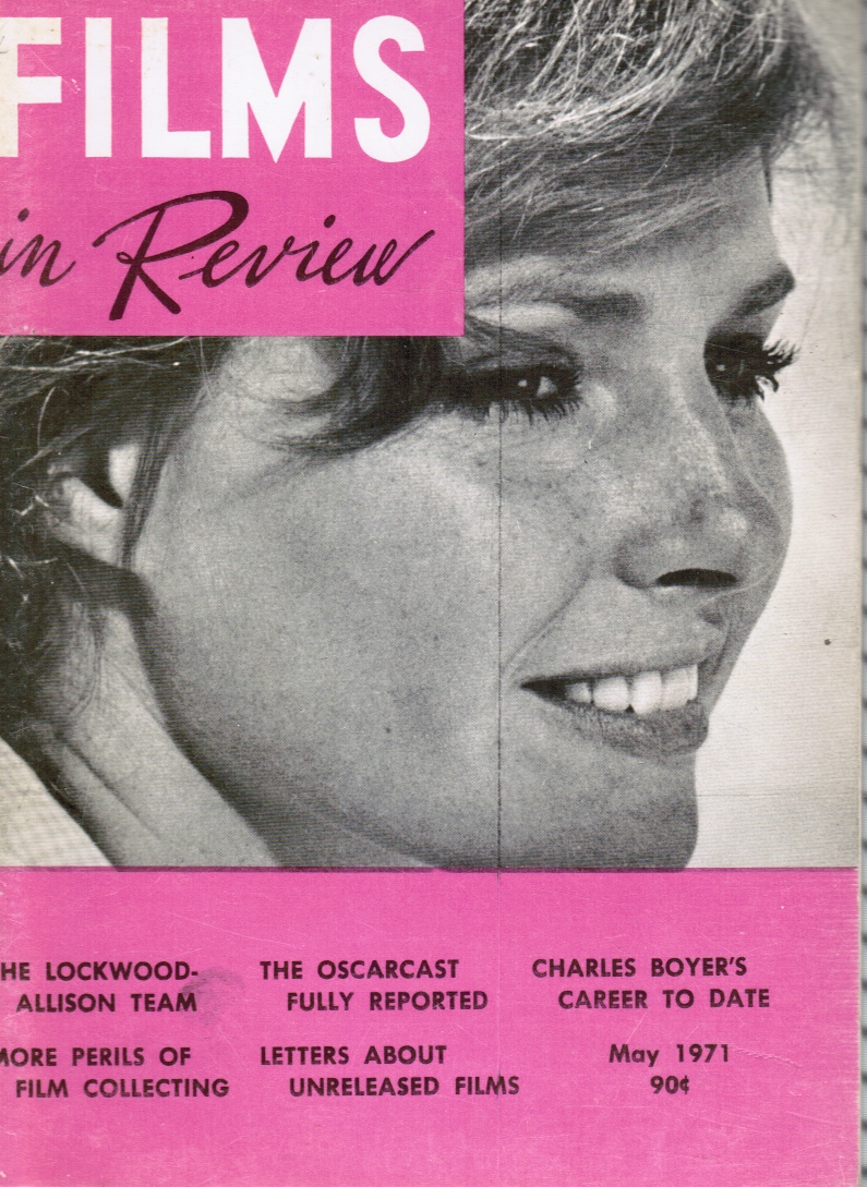 Image for Films in Review: May 1971 Jennifer O'Neill (COVER)