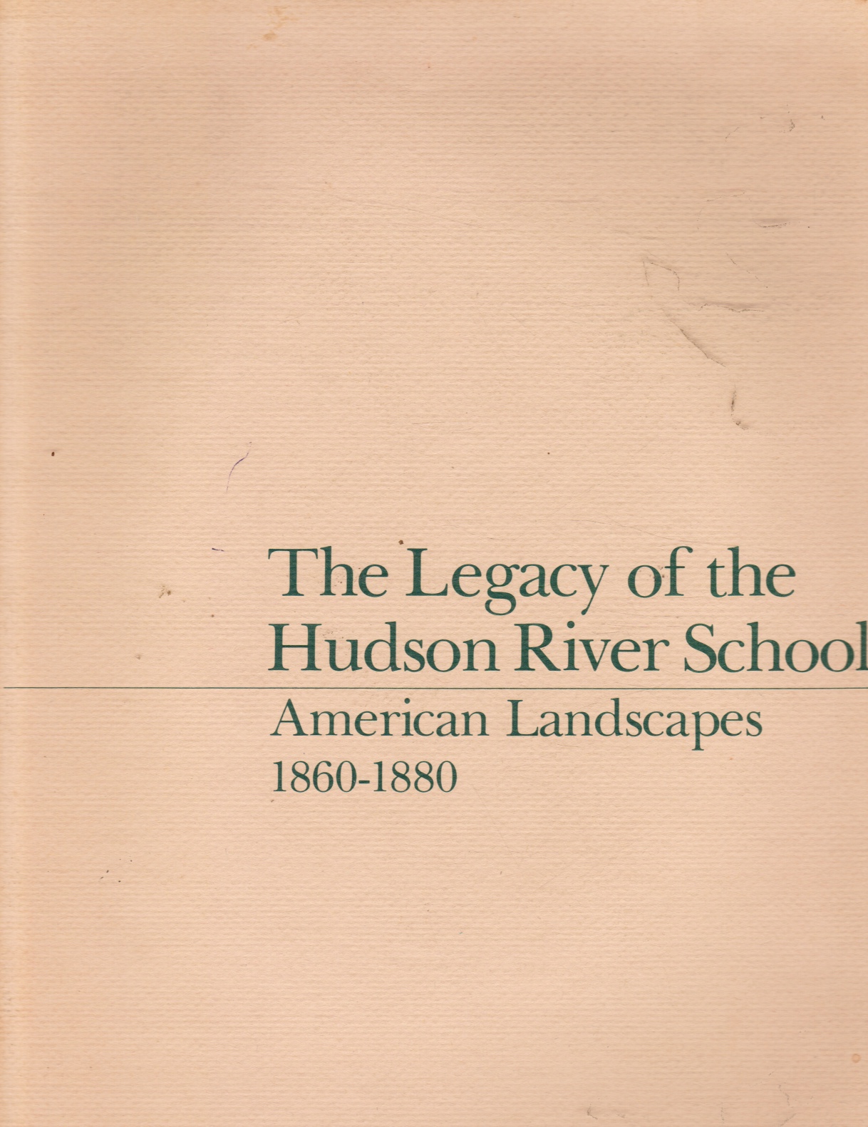 COOPER, TED - The Legacy of the Hudson River School