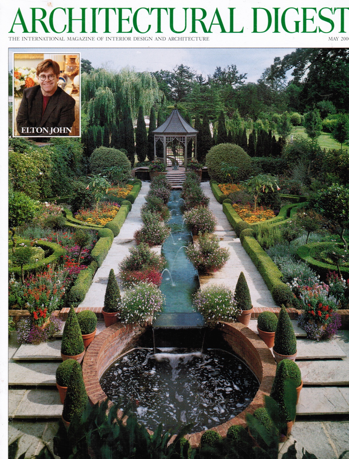 Image for Architectural Digest, May 2000 Elton John (Cover)