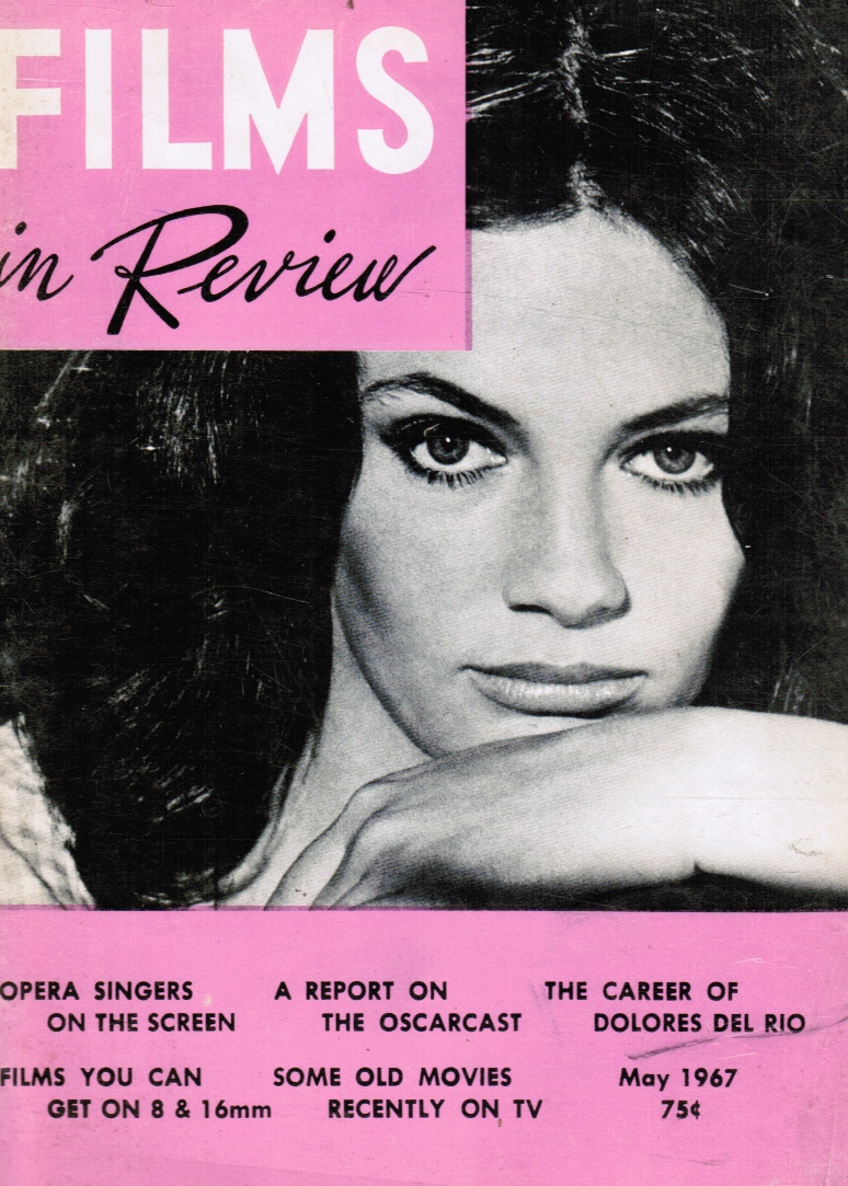 Image for Films in Review May 1967 Jackie Bisset (Cover)