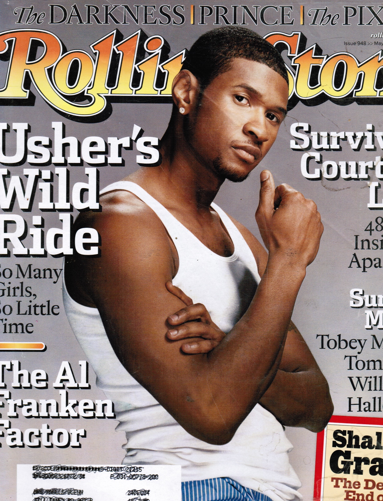 WENNER, JANN S (EDITOR) - Rolling Stone Magazine #948 May 13th, 2004 (Usher)