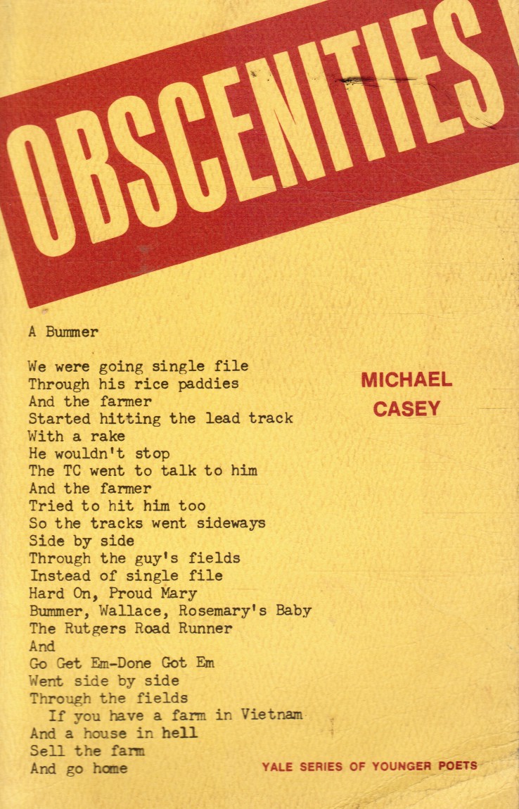 CASEY, MICHAEL - Obscenities