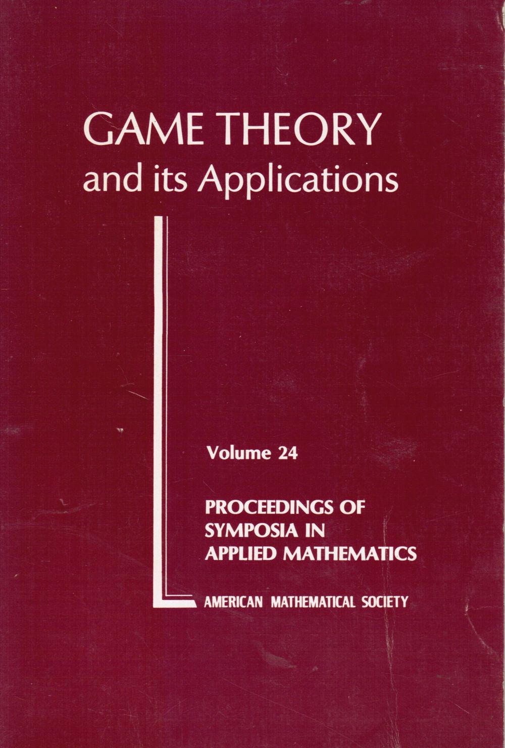 LUCAS, WILLIAM (EDITOR) - Game Theory and Its Applications