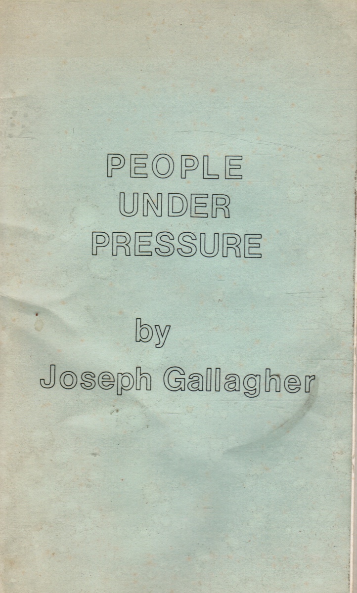 GALLAGHER, JOSEPH - People Under Pressure (Catholic Archdioces of Baltimore Md)
