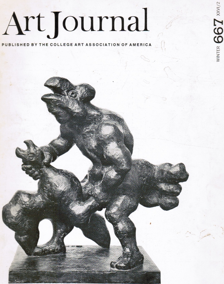 HOPE, HENRY R (EDITOR) - Art Journal: Winter 66/67 (Winter 667) Xxvi/2