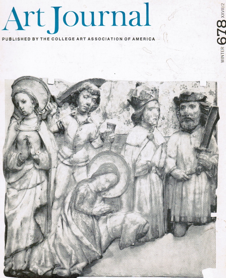 HOPE, HENRY R (EDITOR) - Art Journal: Winter 67/68 Xxxvii/2
