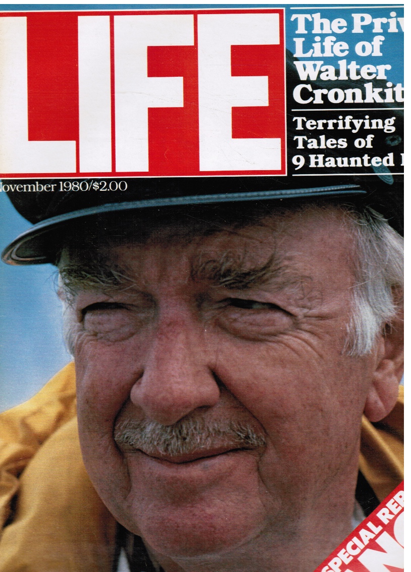 LUCE, EDITOR HENRY - Life Magazine November 1980 - Walter Cronkite, Cover