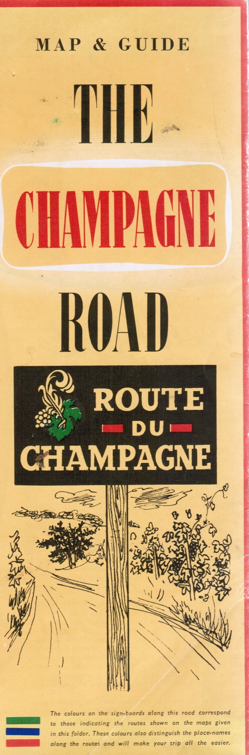 HOLLANDE, MAURICE - The Champagne Road: Map and Guide