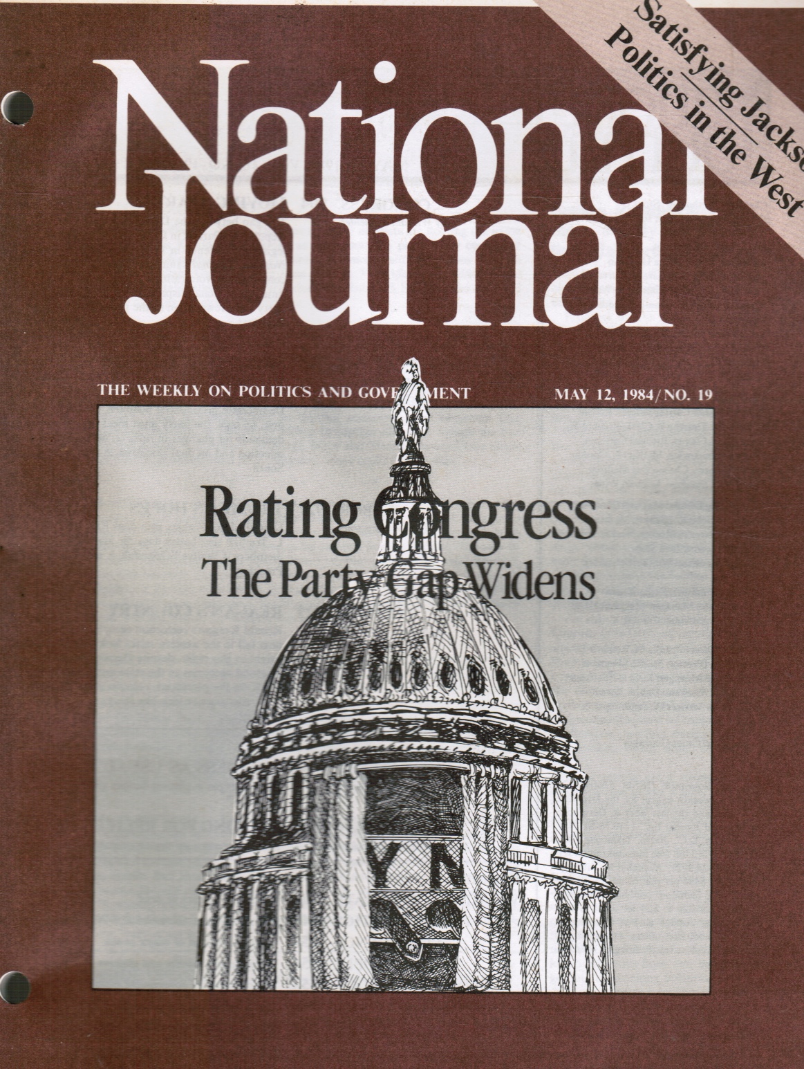 EDITORS - National Journal: May 12, 1984 Rating Congress: The Party Gap Widens