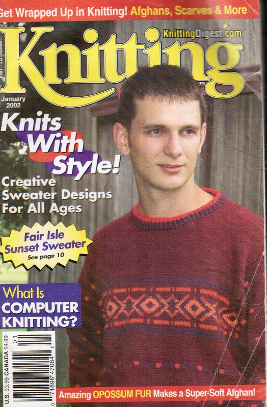 STAUFFER, JEANNE - Knitting Digest January 2002 : Knits with Style, Volume 24