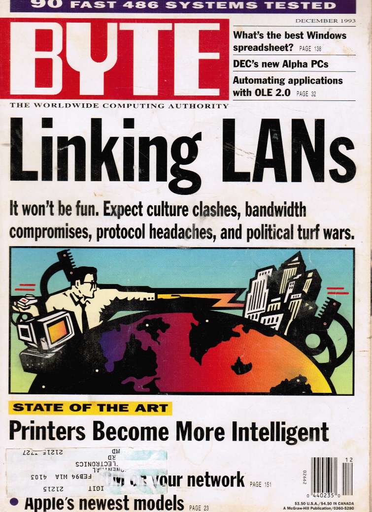 RICH FRIEDMAN, EXECUTIVE EDITOR - Byte Magazine: December 1993
