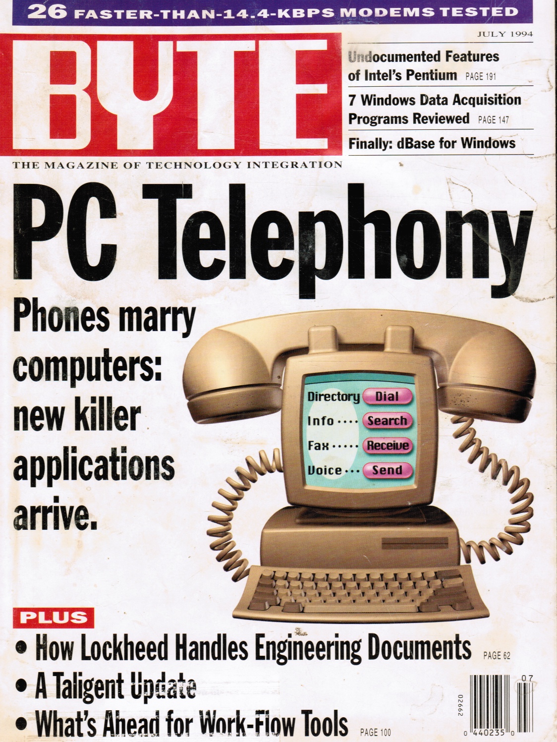 RICH FRIEDMAN, EXECUTIVE EDITOR - Byte Magazine - July 1994; Vol 19, No 7
