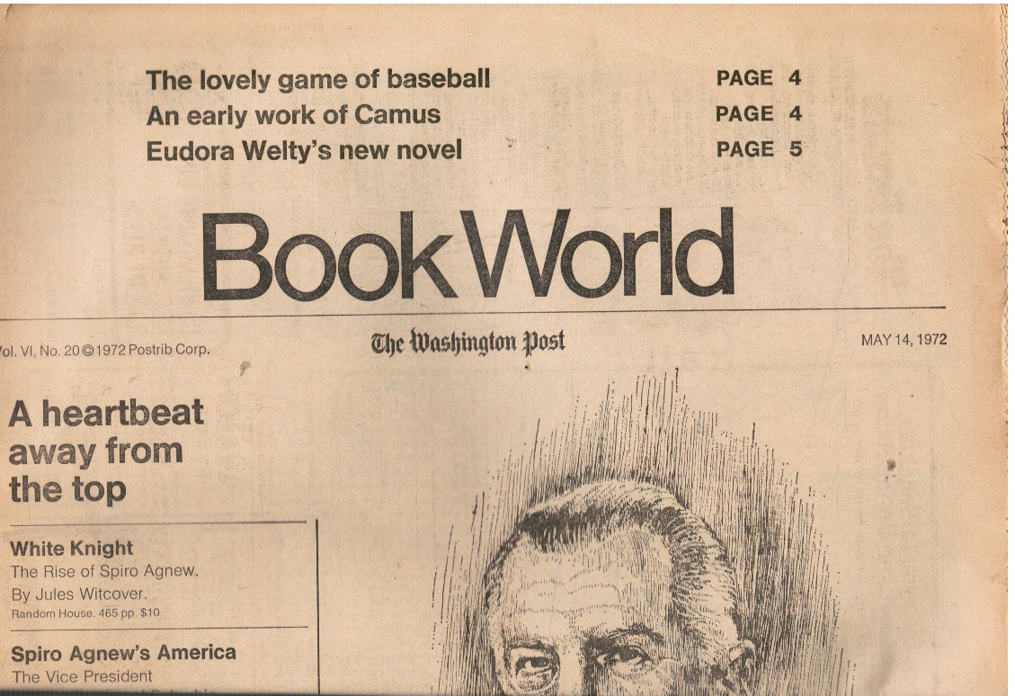 WASHINGTON POST - 1972: Book World: The Washington Post - May 14, 1972
