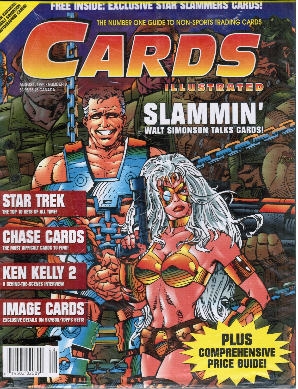 Image for Cards Illustrated No.8 Aug 1994 Slammin' Walt Simonson talks cards!