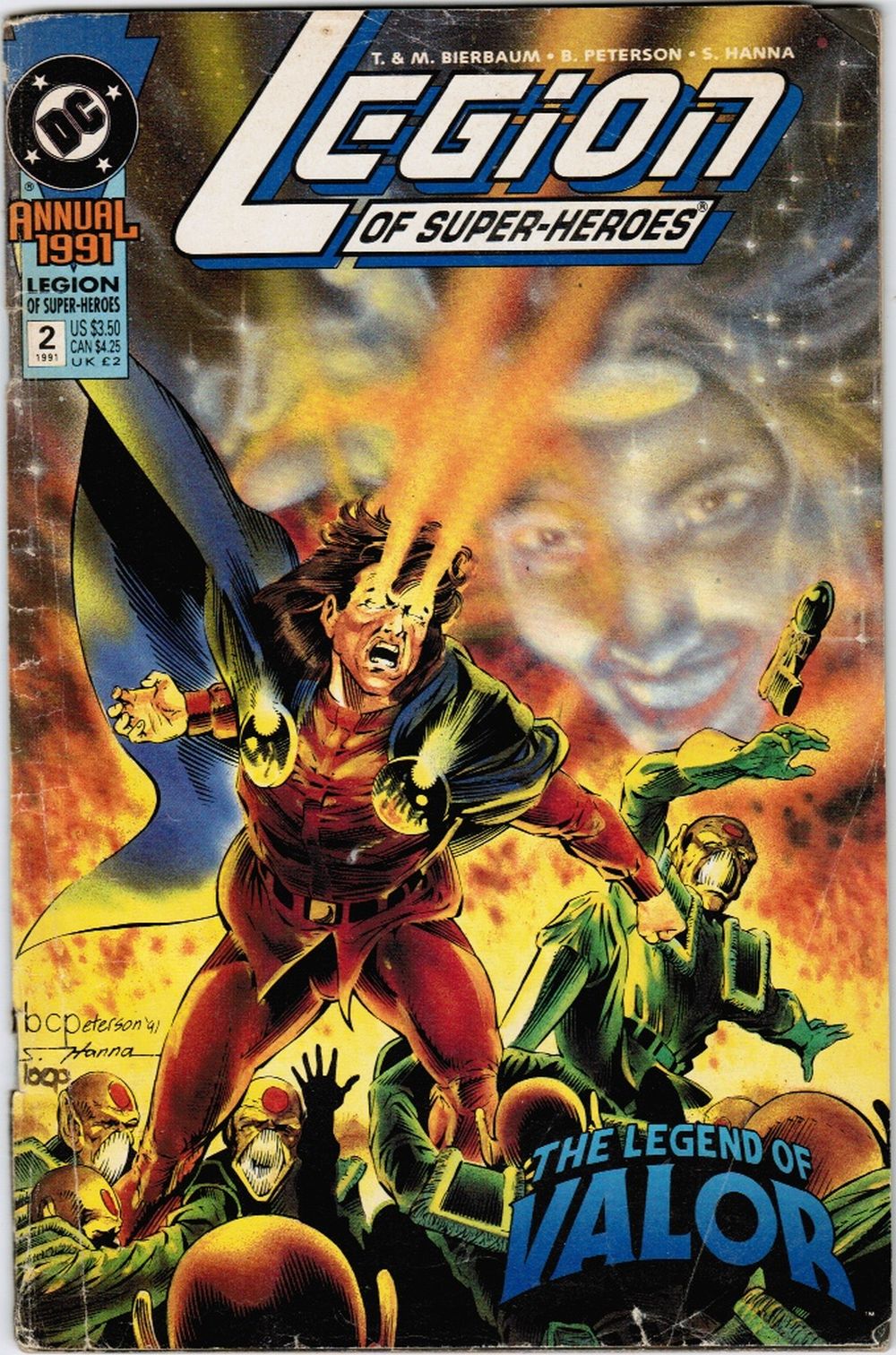 BIERBAUM, T. & M. ; B. PETERSON; S. HANNA - Legion of Super-Heroes Annual Issue 2