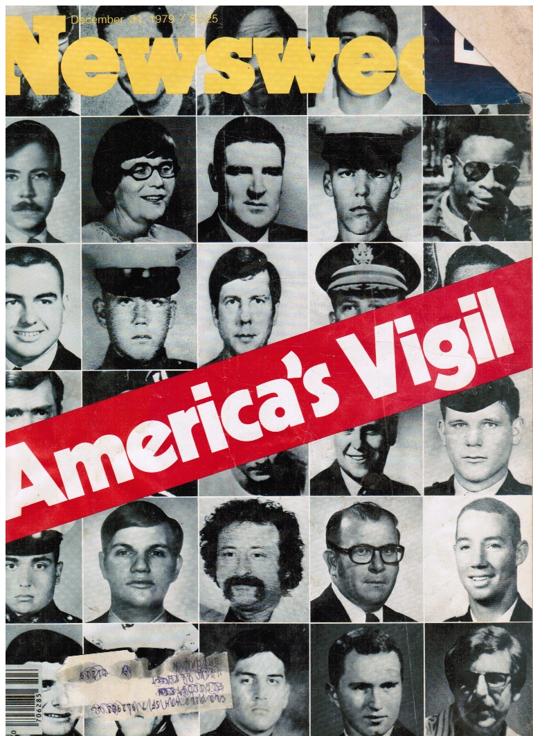LESTER BERNSTEIN, EDITOR - Newsweek December 31, 1979 Crisis in Iran: America's Long Vigil (Cover)