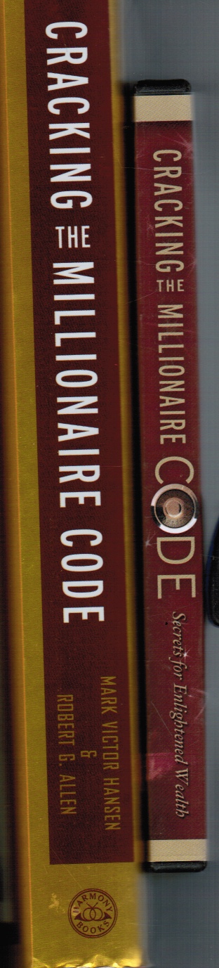 HANSEN, MARK VICTOR &  ROBERT G. ALLEN - Cracking the Millionaire Code: Your Key to Enlightened Wealth Dvd Plus Hardcover