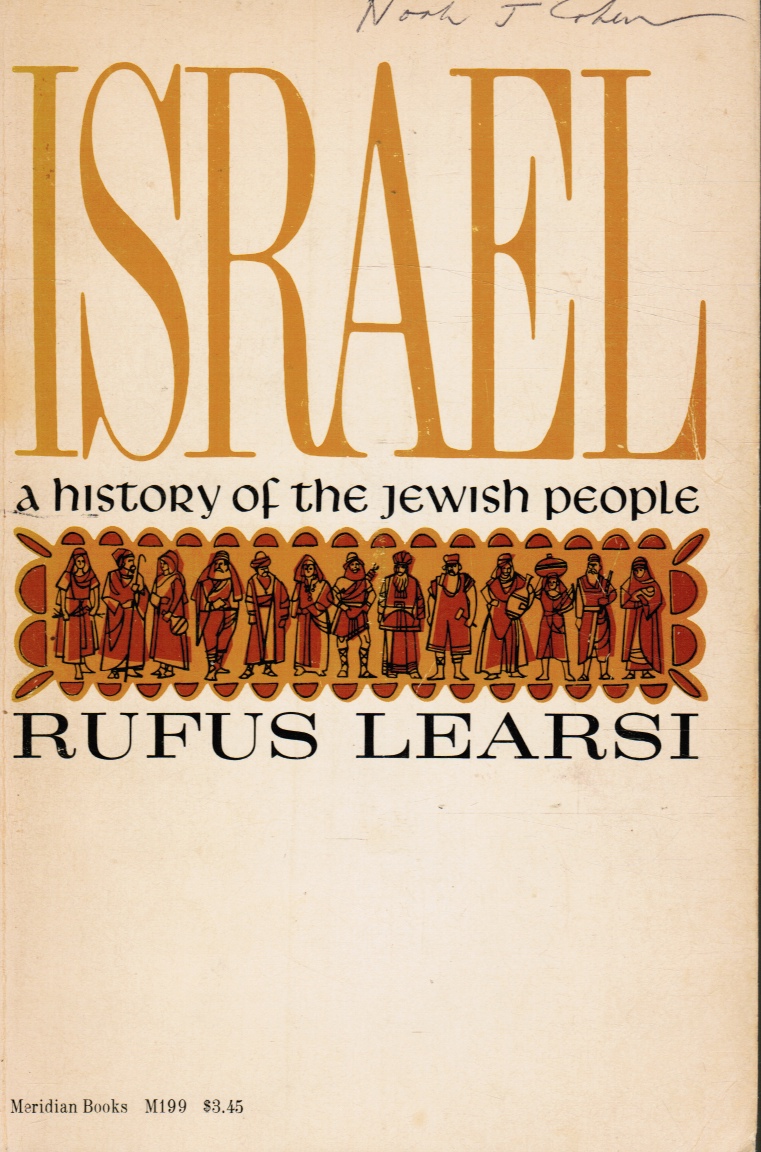 LEARSI, RUFUS - Israel: A History of the Jewish People