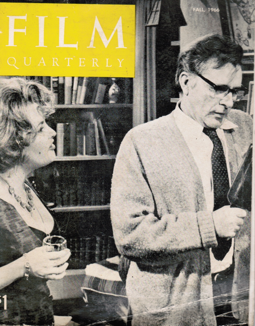 CALLENBACH (ED.), ERNEST, ANDY WARHOL, BERNARDO BERTOLUCCI - Film Quarterly - Fall 1966 Bernardo Bertolucci (Interview)
