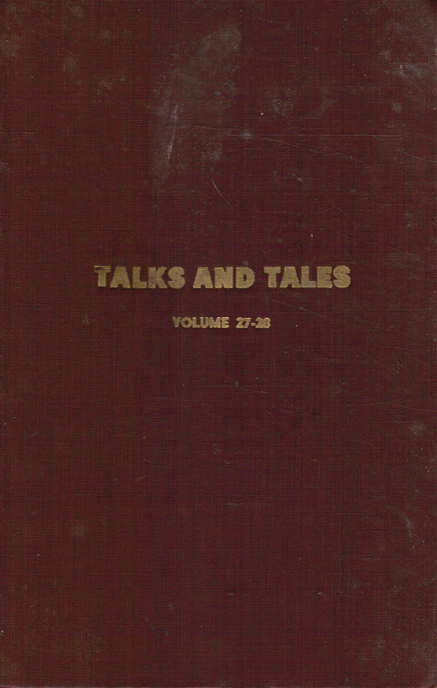 MERKOS L'NYONEI EDITORS - Talks and Tales: Volume 27-28