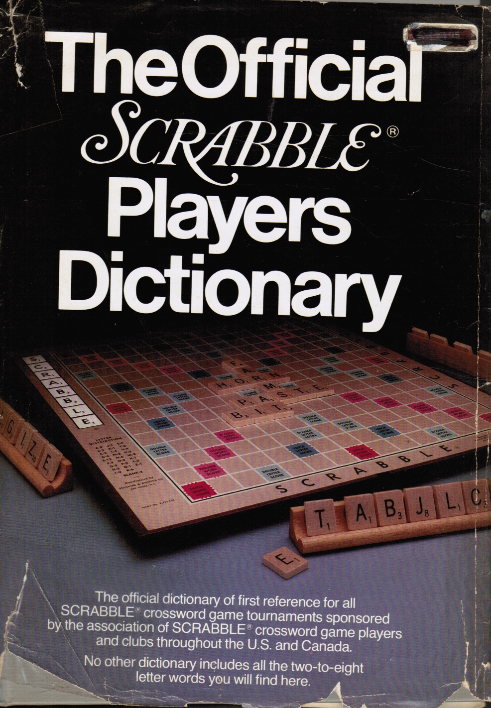 SELCHOW & RIGHTER COMPANY - The Official Scrabble Players Dictionary