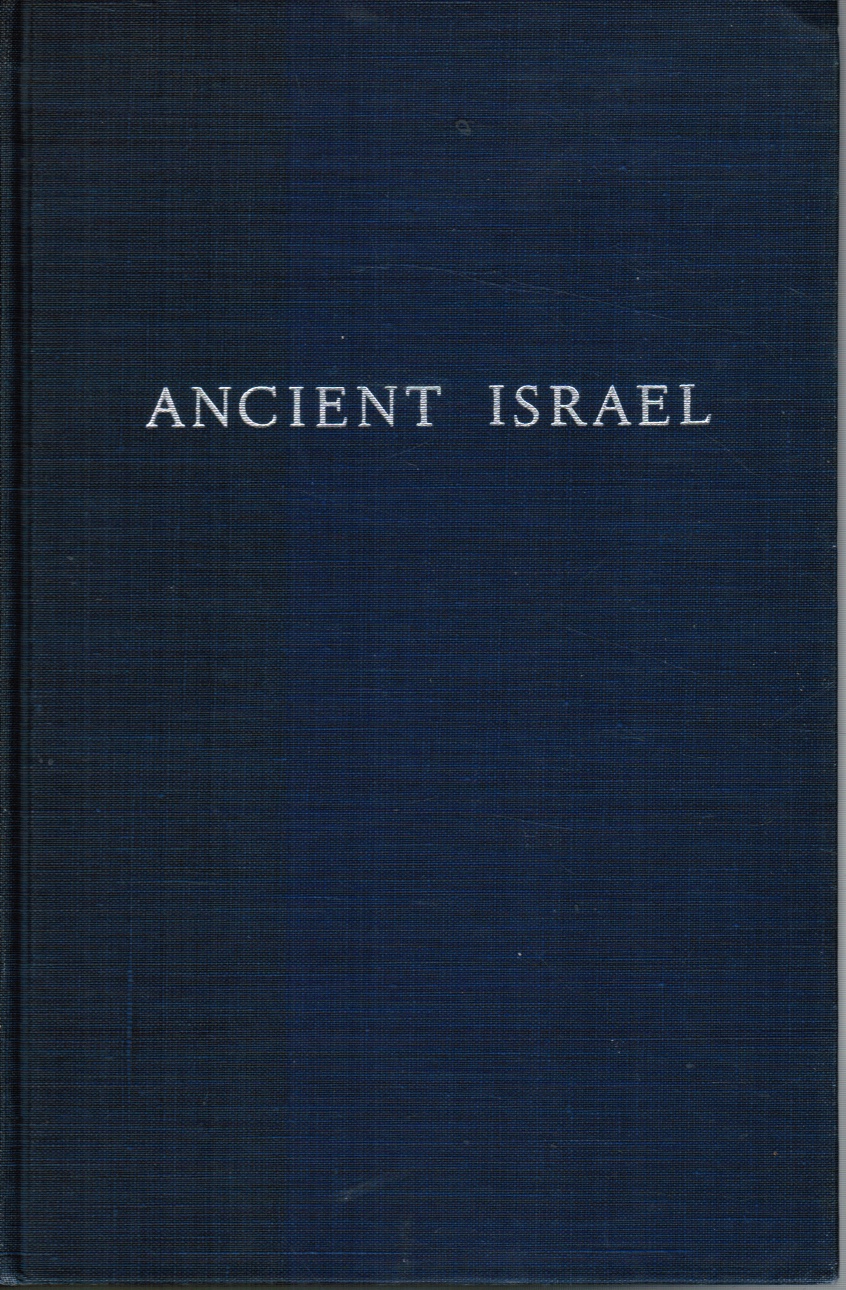 ORLINSKY, HARRY MEYER - Ancient Israel (Signed)