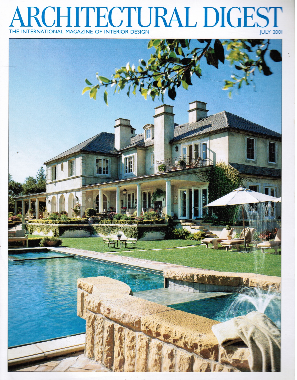 Image for Architectural Digest : July 2001