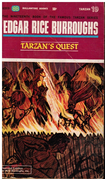 BURROUGHS, EDGAR RICE - Tarzan's Quest 19