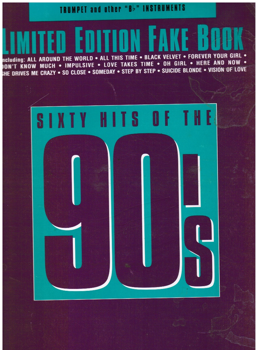 HAL LEONARD EDITORS - Sixty Hits of the 90's - Trumpet and Other B Flat Instrument