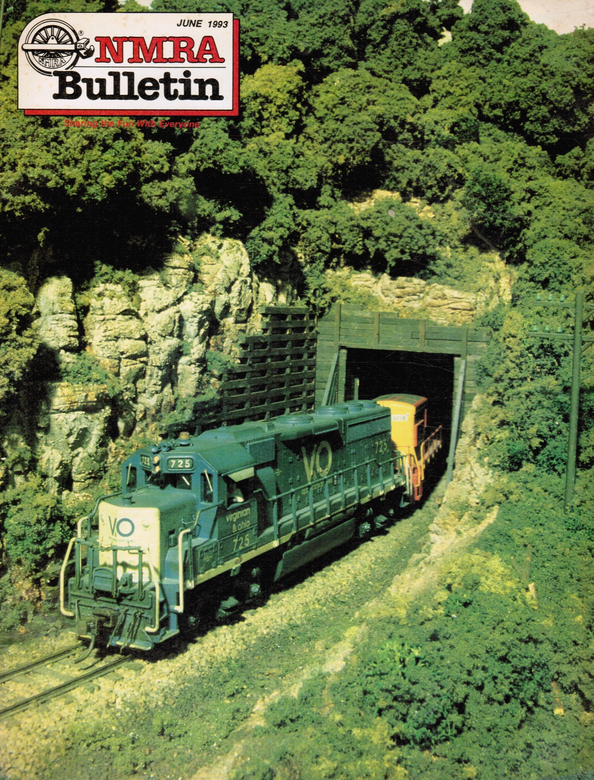 MIKE CARLSON, EDITOR - Nmra [National Model Railroad Association] Bulletin, Vol. 59, Number 10, June 1993