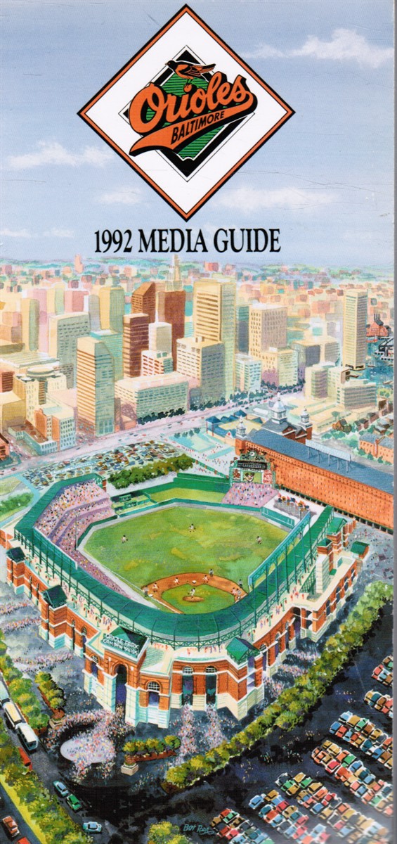 EDITORS - Baltimore Orioles 1992 Media Guide