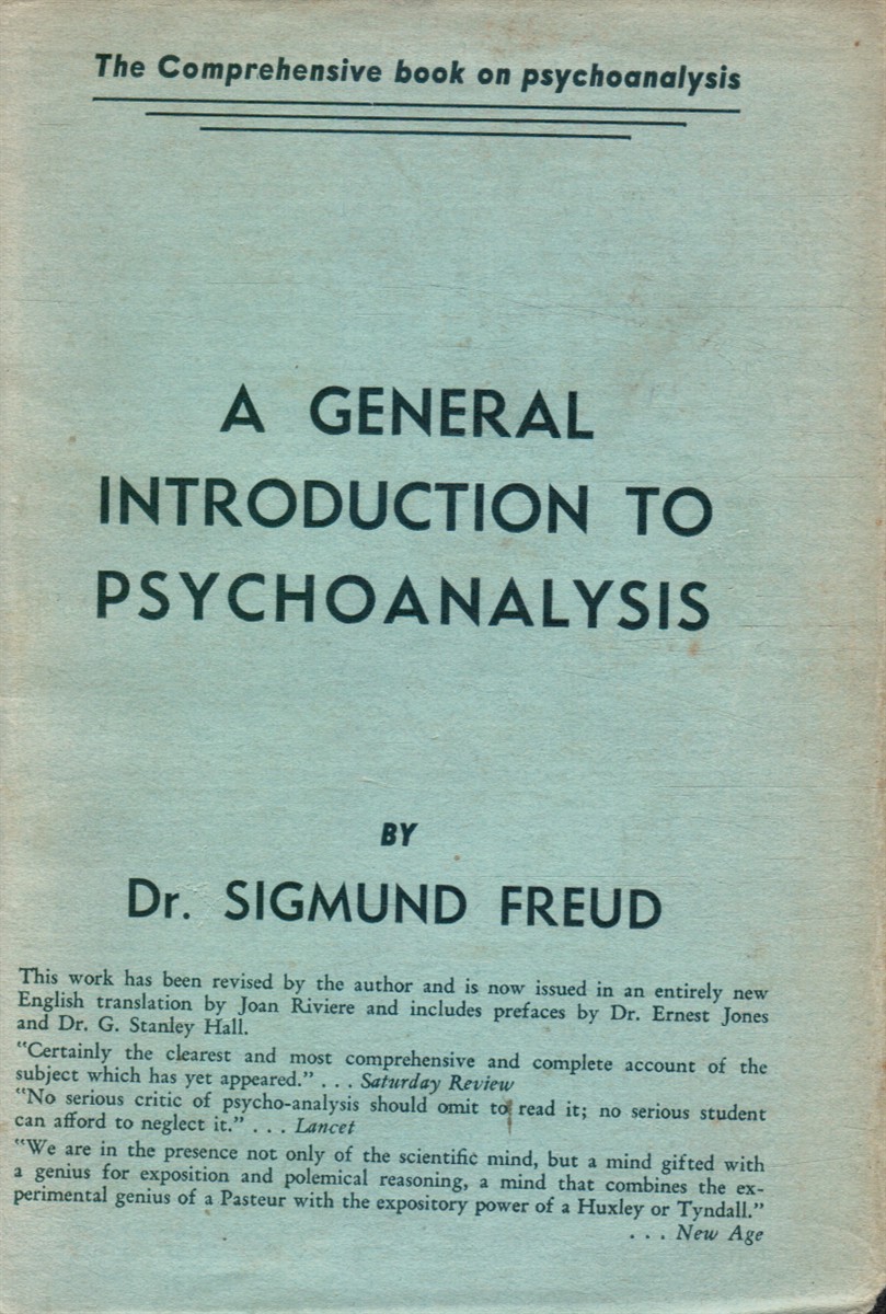 FREUD, PROF SIGMUND - A General Introduction to Psycho-Analysis