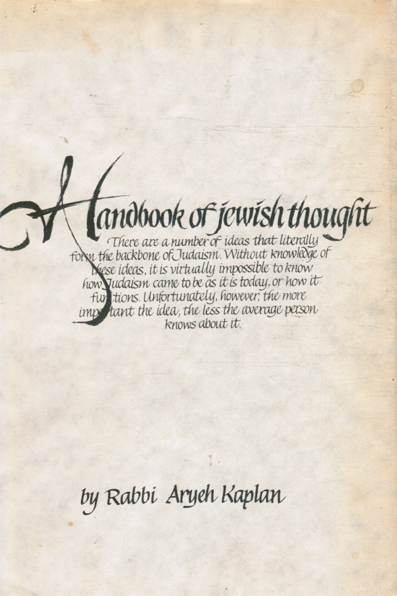 The Handbook of Jewish Thought