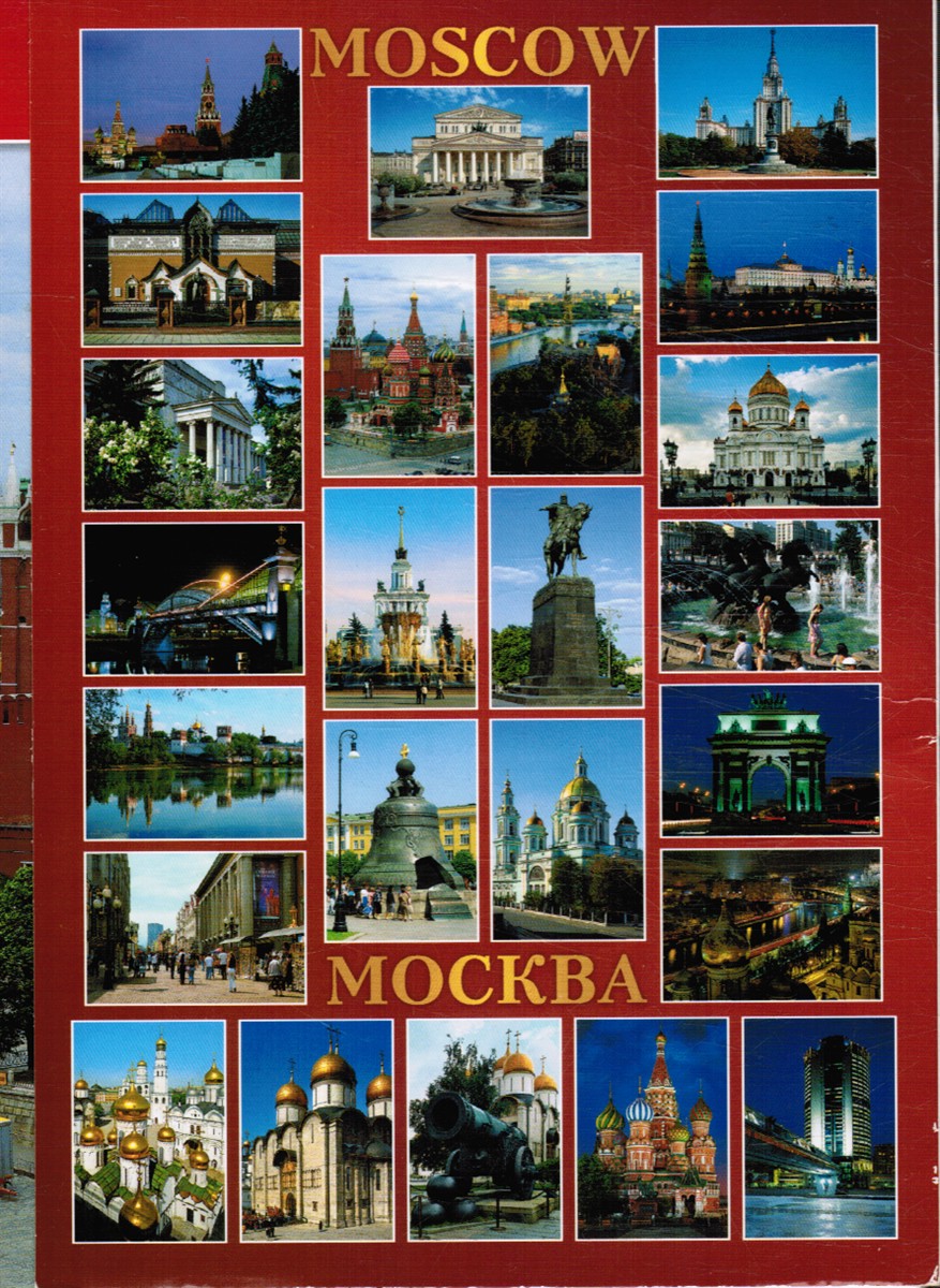 EDITORS - Moscow: A Collection of 24 Postcards