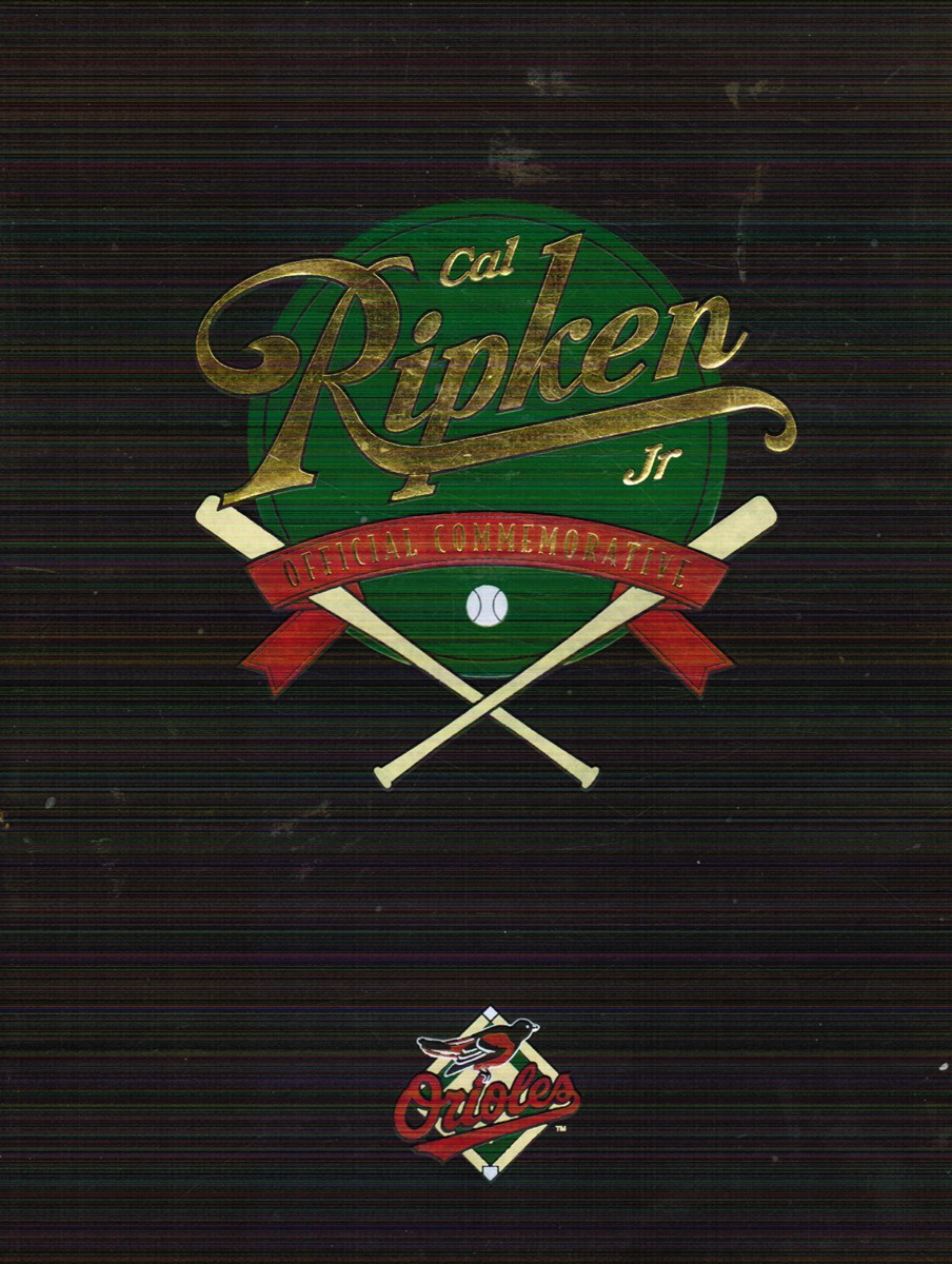 Cal Ripken Jr Official Commemorative Book