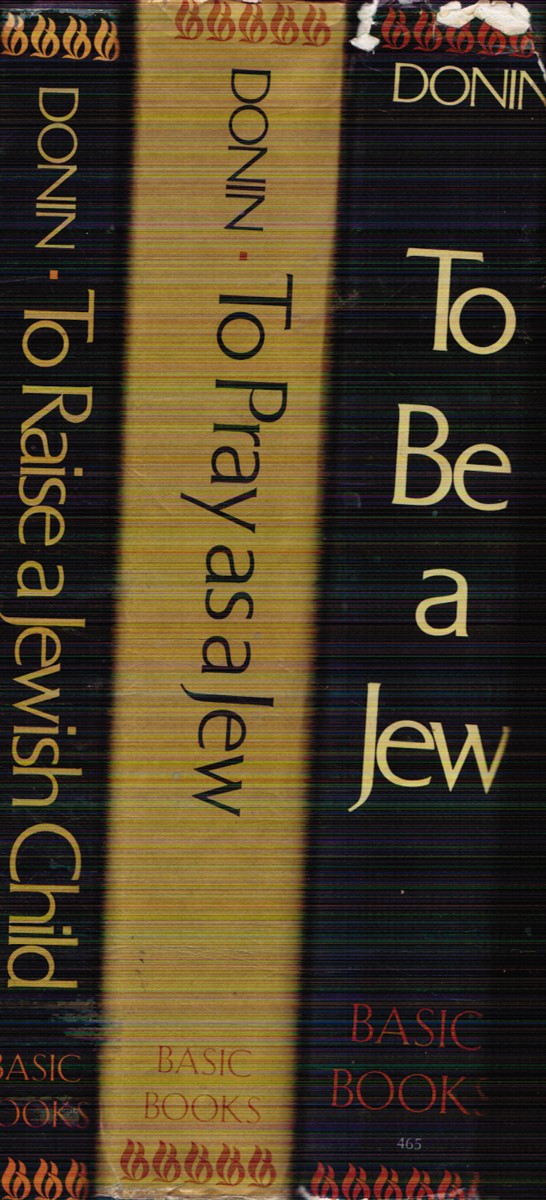 3 Books: To be a Jew; To Pray As a Jew; To Raise a Jewish Child;
