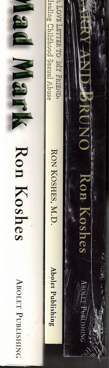 Set of 3 Books : Harry and Bruno; a Love Letter to My Friend: Healing Childhood Sexual Abuse; Mad Max