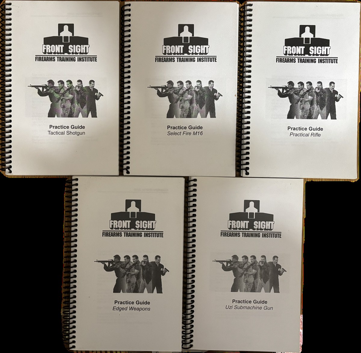 FRONT SIGHT Firearms Training Institute Practice Guides - Lot of 6 Books