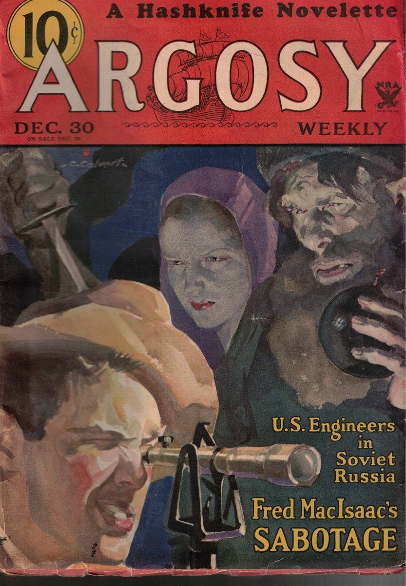 Argosy Vol 243, No 5 Dec 30, 1933 The Outlaws of Mars