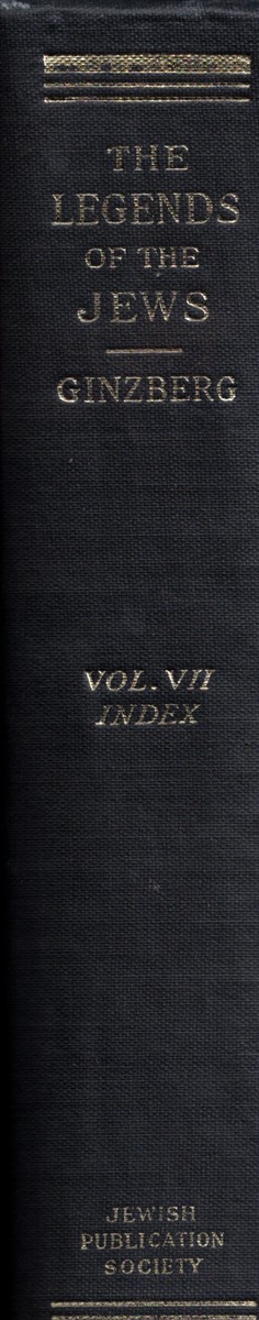 The Legends of the Jews Vol. VII - Index