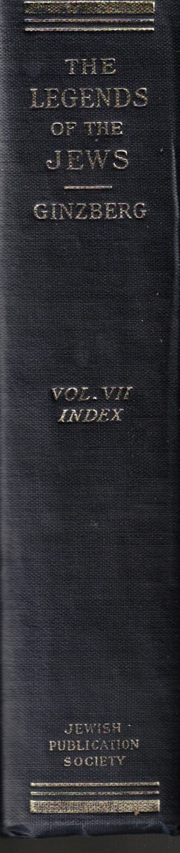 The Legends of the Jews Vol. VII Index