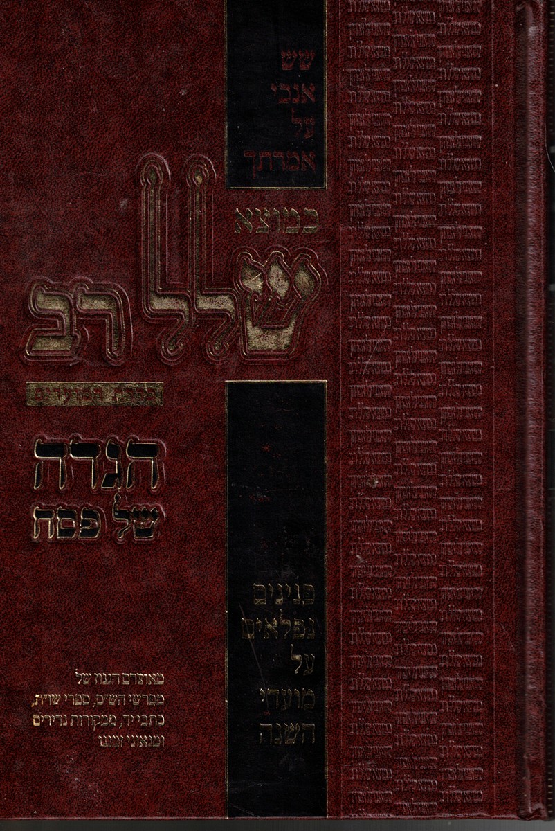Image for Kemotze Sholel Rav - Haggadah Shel Pesach Kemotze Sholel Rav - Haggadah Shel Pesach